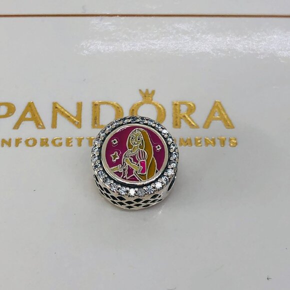 Pandora Jewelry - 🌞📖Pandora Run Disney 10K Pendant Dangle Charm Tiana S925 Sterling Silver